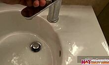 i can't resist this sexy latina teen's tits.