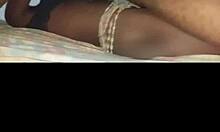 hey, that little ghetto slut's pussy getting pounded hard in a quickie doggystyle