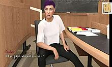 Blonde Chick In Erotic 3D Hentai Game Route With Big Ass And Amateur Touches