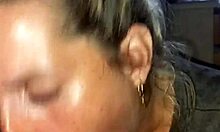 i watch rubia receive all the leche on her face