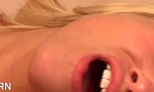 Busty blonde american girl fucked with a rain of cumshot in missionary and doggystyle