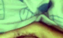 Teen Amateur's Intense Cumshot During Homemade Massage Session