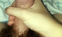 Teen Amateur's Intense Cumshot During Homemade Massage Session