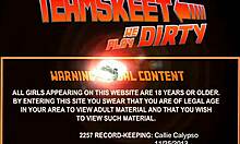 This wicked beauty loves licking her partner's balls, so nasty! 😈