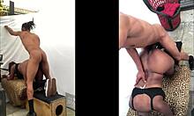 Outdoor Fucking With Ebony Beauty!