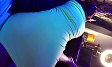 I Was Trying A Yellow Micro Dress To Decide If I Buy It Or Not When I Got Grabbed By The Ass And Put Down To Suck Cock