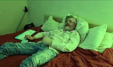 Sneaking cum next to stepsister