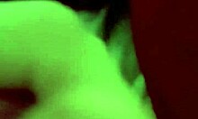 Sneaking cum next to stepsister