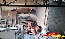 fudendo minha cunhada no terra�o - sexo ao ar livre