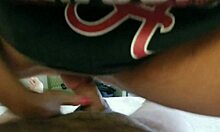 Amateur Wife Rides Reverse Cowgirl Little 18+Feet35