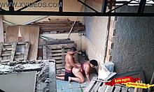 fudendo minha cunhada no terra�o - sexo ao ar livre