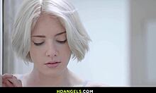 I fucked my stepdad's girlfriend in the shower, she loves my hairy pussy