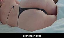 Usingteen at free use military camp with Callie Black