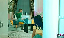 Step daughter catches momma Pussykat online