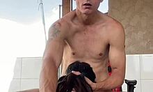 i messed up the balcony blowjob with that tattooed teen babe