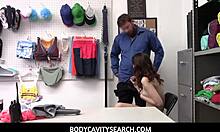 Dirty Cop Investigates Brooke Haze's Tight Pussy