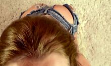 did huge cumshot in doggystyle make cute european babe moan with joy this morning