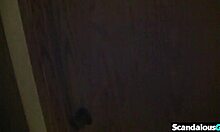 Jenny gives blowjob and gets fucked hard closeup