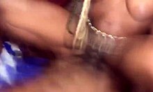 Teen comes home to fuck big black cock