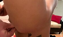 Man, I’m lovin this spitroast action with sexy Latina teen threesome!