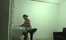 Horny Ebony Wife Gets Surprised With Anal Fucking At Home!