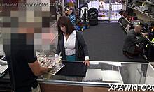 fine harlot swallows semen in reality