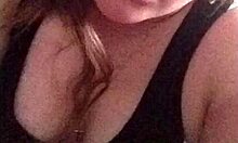 I suck on that sexy white teen's small tits passionately