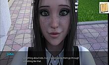 I feel so hot in my swimsuit with big tits and ass