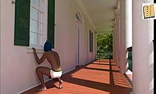 Intense Blonde Chick Route In 3D Hentai