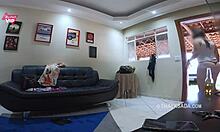 couldn't resist fucking the crossdressing delivery guy