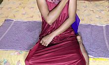 Boyfriend Colors Bhabhi's Boobs and Fucks on Holi Day