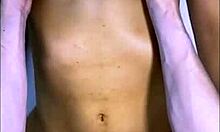 the friend's stepmother felt nervous seeing the attractive man at the apartment, but desire won.