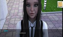 I feel so hot in my swimsuit with big tits and ass