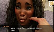 Wvm 89 Makes Sexy Teen Jasmine Smile With Pleasure.