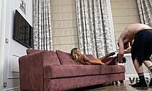 monica fox in backstage double penetration scene