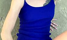 Blonde Teen Kiara Cole Enjoys Public POV Doggystyle After Break-In