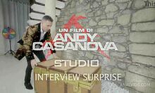 Anna Khara, tell us about your first scene surprise in piss casting!