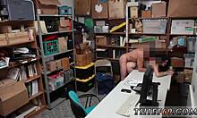 Good cop bad suspect taken to backroom for unclothing