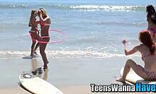 oh wow, teen threesome facialized hardcore!