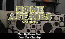 Charity Cams - Hot Babe Rides Big Dick & Shares With Milf Friend In Rough Hardcore Sex.