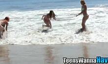 oh wow, teen threesome facialized hardcore!