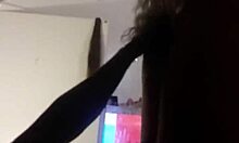 amateur husband and wife share homemade love