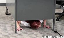 Skinny alice green gives blowjob and gets fucked in hardcore reality