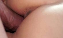 Check out this astonishing euro beauty riding and getting cum in her mouth after doggystyle