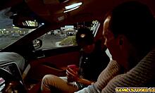 Kyra Rose gives her stepuncle a sloppy blowjob