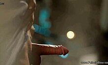 amazing secretary makes cum come out with handjob and blowjob