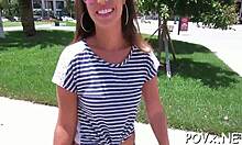 Barely Legal Teenager Gets Fucked Hard In POV With Blowjob