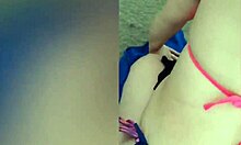 Loirinha Safada Engages In Public Sex On The Beach With Doggystyle, Blowjob, And Outdoor Adventures.