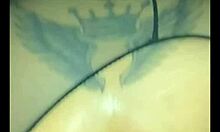 A big-ass babe with big tits gets a homemade doggystyle pussy fucking, leading to an orgasm and facial.