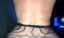 A big-ass babe with big tits gets a homemade doggystyle pussy fucking, leading to an orgasm and facial.